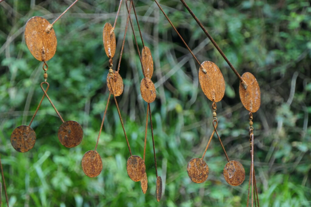 Ieuan's sculpture at Kelburn, Scotland