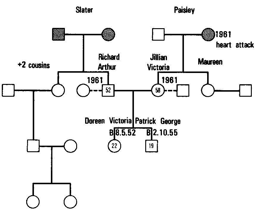 Figure 4.8 The Process of Geneogram Construction, IV